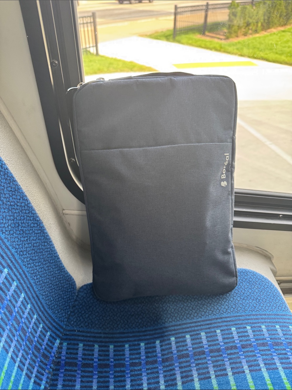Black Slim Laptop Sleeve - Men's Travel Sleeve